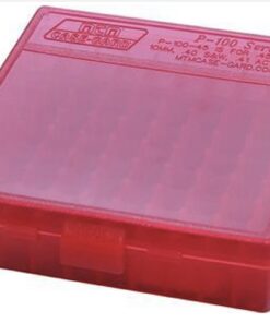 MTM – 100 RD HINGED TOP AMMO BOX 38