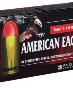 Federal American Eagle Syntech 9mm 150gr, Total Synthetic Jacket, 50rd Box