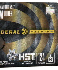 9mm Luger Federal HST