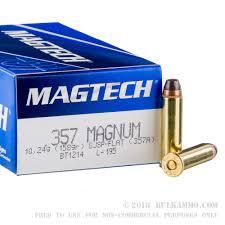 Magtech 357 Mag 158gr JHP