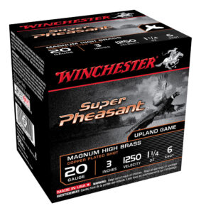Winchester Super X Pheasant 20ga No 6 3in 36gm