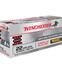 Winchester Subsonic 22WMR 45gr HP