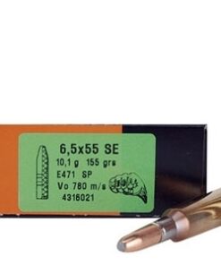 Lapua Ammo 6.5×55 155gr Mega