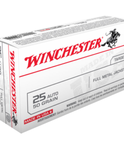 Winchester USA 25 ACP Auto – 50gr FMJ
